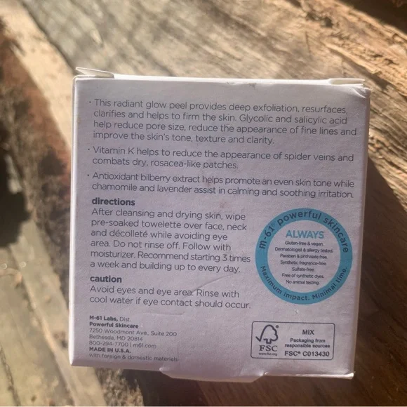 PowerGlow Exfoliating Facial Peel - Picture 3 of 6